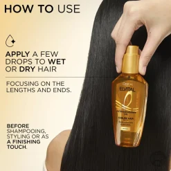 L'Oréal Paris Hårolie & Serum<Extraordinary Hair Oil for Dry Hair