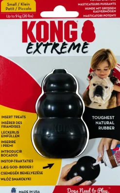 Kong Dyrelegetøj<Extreme Sort Bone