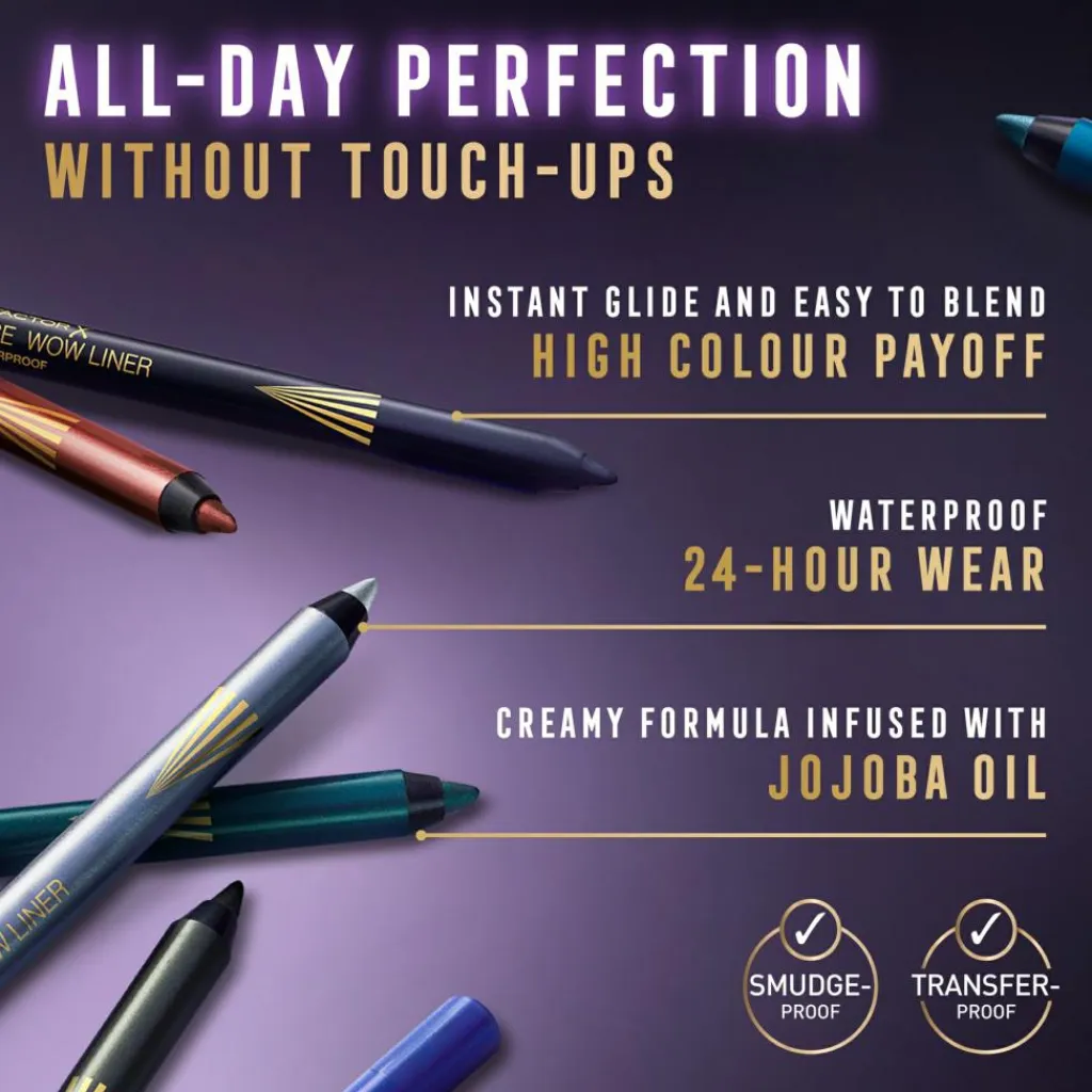 Max Factor Eyeliner>Eyeliner Pencil MP Wow Liner