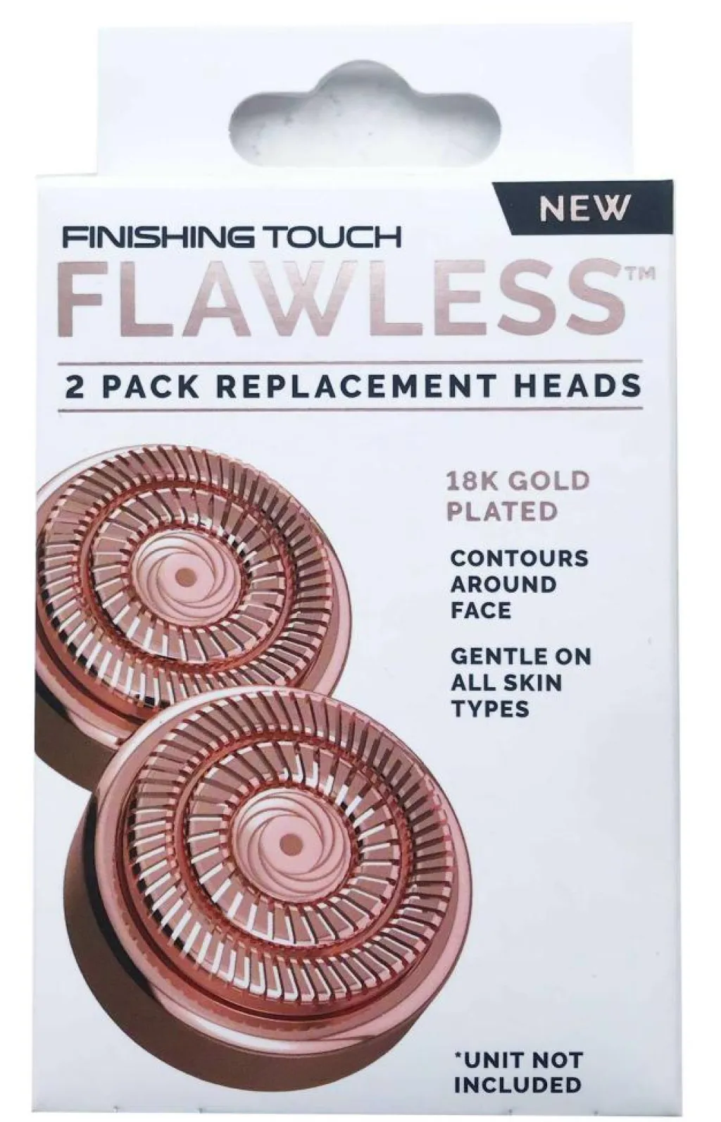 FLAWLESS Elektronisk Hårfjerning|Ladyshavere>Face 2 Extra Hoveder