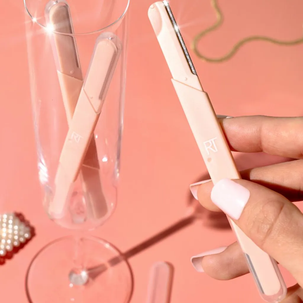 Real Techniques Øjenbrynstrimmere>Face and Brow Razors