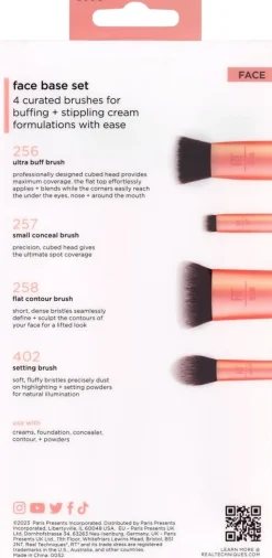 Real Techniques Makeupbørstesæt<Face Base Set