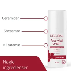 Decubal Face vital cream< Ansigtspleje|Dagcreme