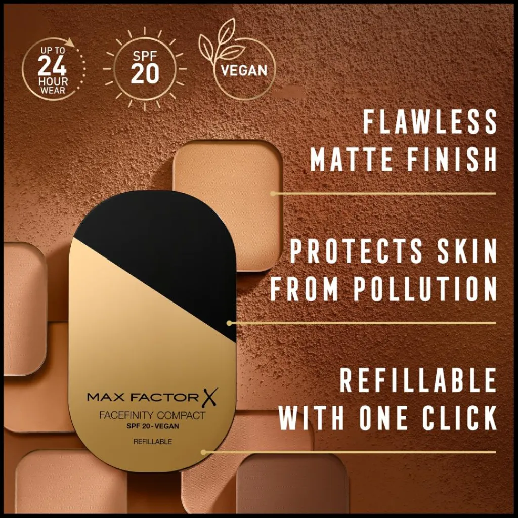Max Factor Foundation>Facefinity Compact Foundation Refillable