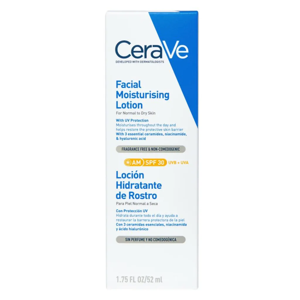 CeraVe Dermatologisk Hudpleje Til Mænd|Til Mænd<Facial Moisturising Lotion SPF30