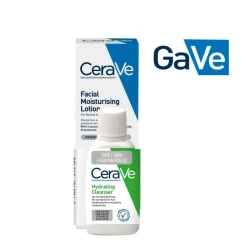 CeraVe Facial Moisturising Lotion & Hydrating Cleanser Bundle< Dermatologisk Hudpleje Til Mænd|Ansigtspleje