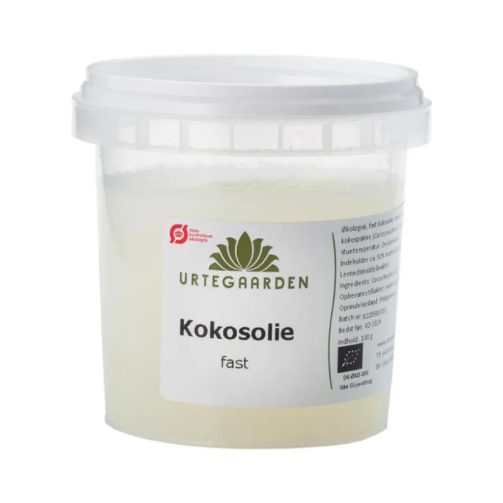 Urtegaarden Olier & Eddike<Fast Kokosolie Ø