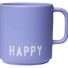 Design Letters Køkken & Bord<Favorit Kop med Hank Happy