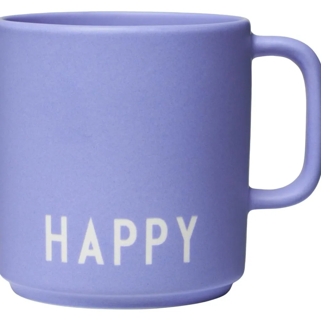 Design Letters Køkken & Bord<Favorit Kop med Hank Happy