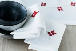 Langkilde & Søn Indretning<Fødselsdagsservietter Dannebrog