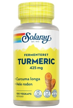 Solaray Ingredienser<Fermenteret Turmeric