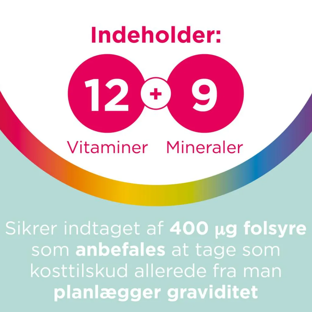 Multi-tabs Kosttilskud Til Kvinder|Multivitaminer>Fertility