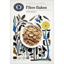 Doves Farm Gryn, Flager & Drys<Fibre flakes glutenfri Ø
