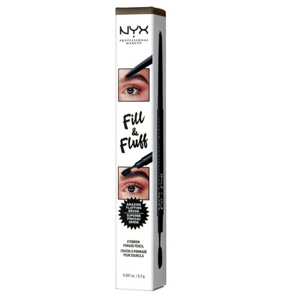 NYX PROFESSIONAL MAKEUP Øjenbryn>Fill & Fluff Eyebrow Pomade Pencil