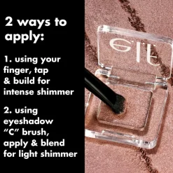 e.l.f. Fine as Fleck Glitter Eyeshadow< Øjenskygge