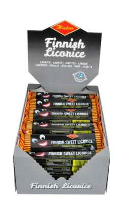 Halva Lakrids & Vingummi>Finish Sweet Licorice