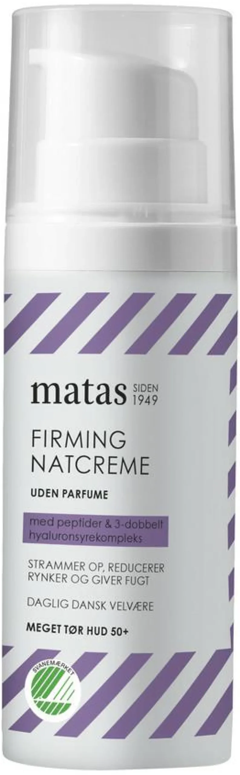 Matas Striber Firming Natcreme til Meget til Tør Hud Uden Parfume< Anti-Age|Natcreme