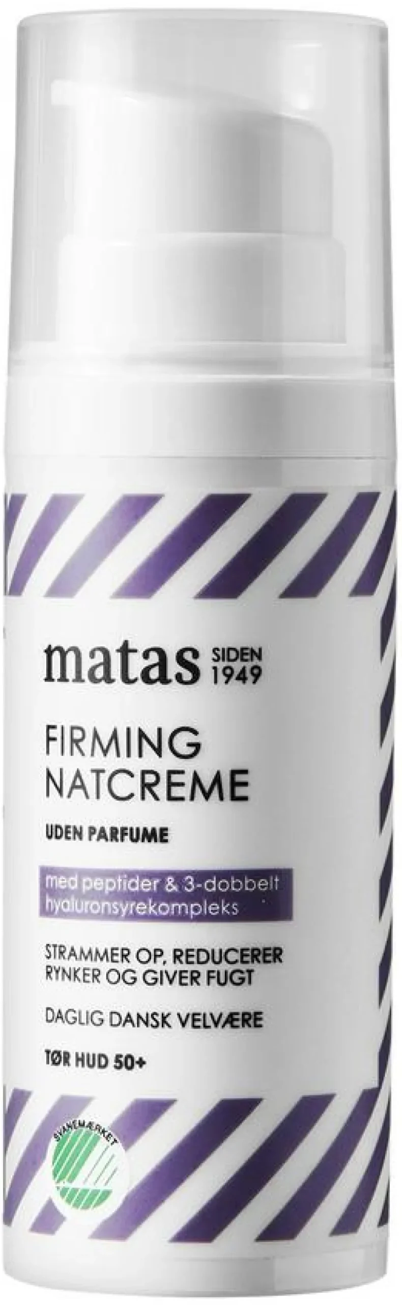 Matas Striber Anti-Age|Natcreme<Firming Natcreme til Tør Hud Uden Parfume