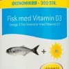 Fitness Pharma Fiskeolie 500mcg+D3< Fiskeolie & Omega 3