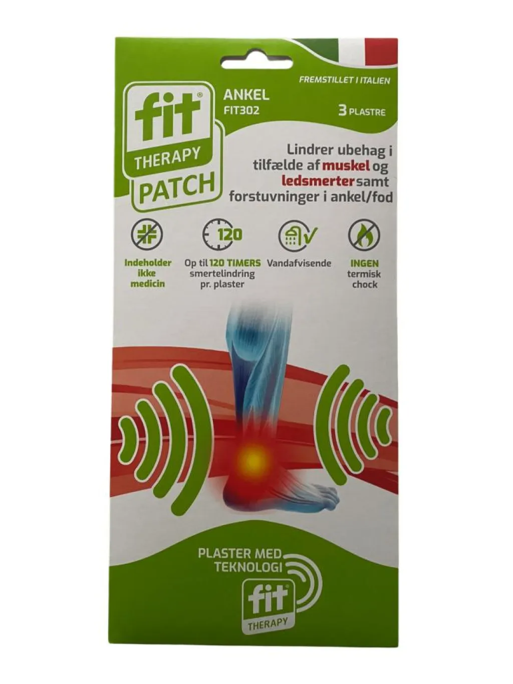 FIT Plaster Smerteplastre|Smerteplastre>Smertelindrende Plaster Ankel