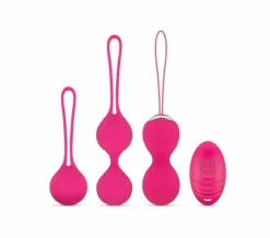 EasyToys Efterfødsel|Bækkenbundskugler<Fjernbetjent Bækkenbundskugle Sæt med Vibrator