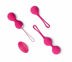 EasyToys Efterfødsel|Bækkenbundskugler<Fjernbetjent Bækkenbundskugle Sæt med Vibrator