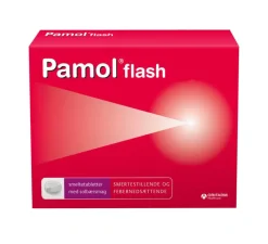 Pamol Hovedpine|Smerter<Flash Smeltetabletter 500 mg