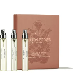 Molton Brown Floral & Spicy Fragrance Discovery Set< Miniparfumer|Gaveæsker