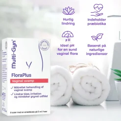 Multi-Gyn FloraPlus til Skedesvamp< Intimpleje|Intimpleje