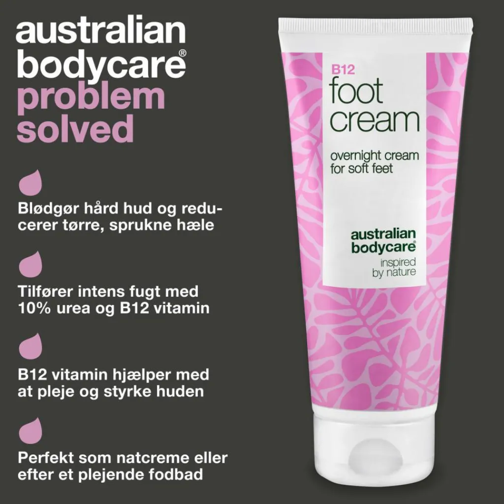 Australian Bodycare Fodpleje<Fodcreme med B12 Vitamin