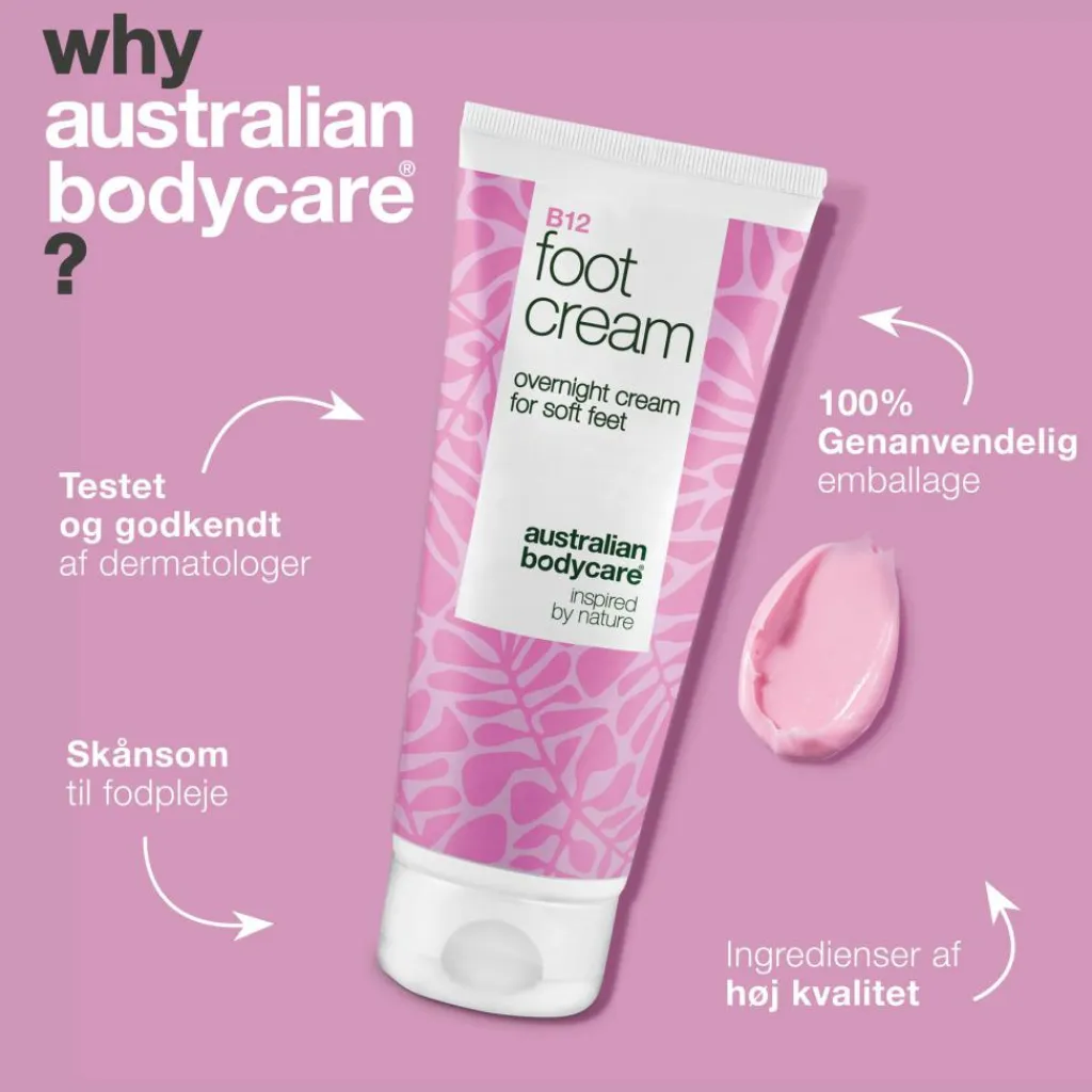 Australian Bodycare Fodpleje<Fodcreme med B12 Vitamin