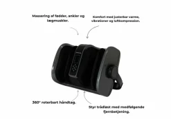 NordicHigh Fodmassage Maskine Fodmassager Pro+< Massage & Velvære