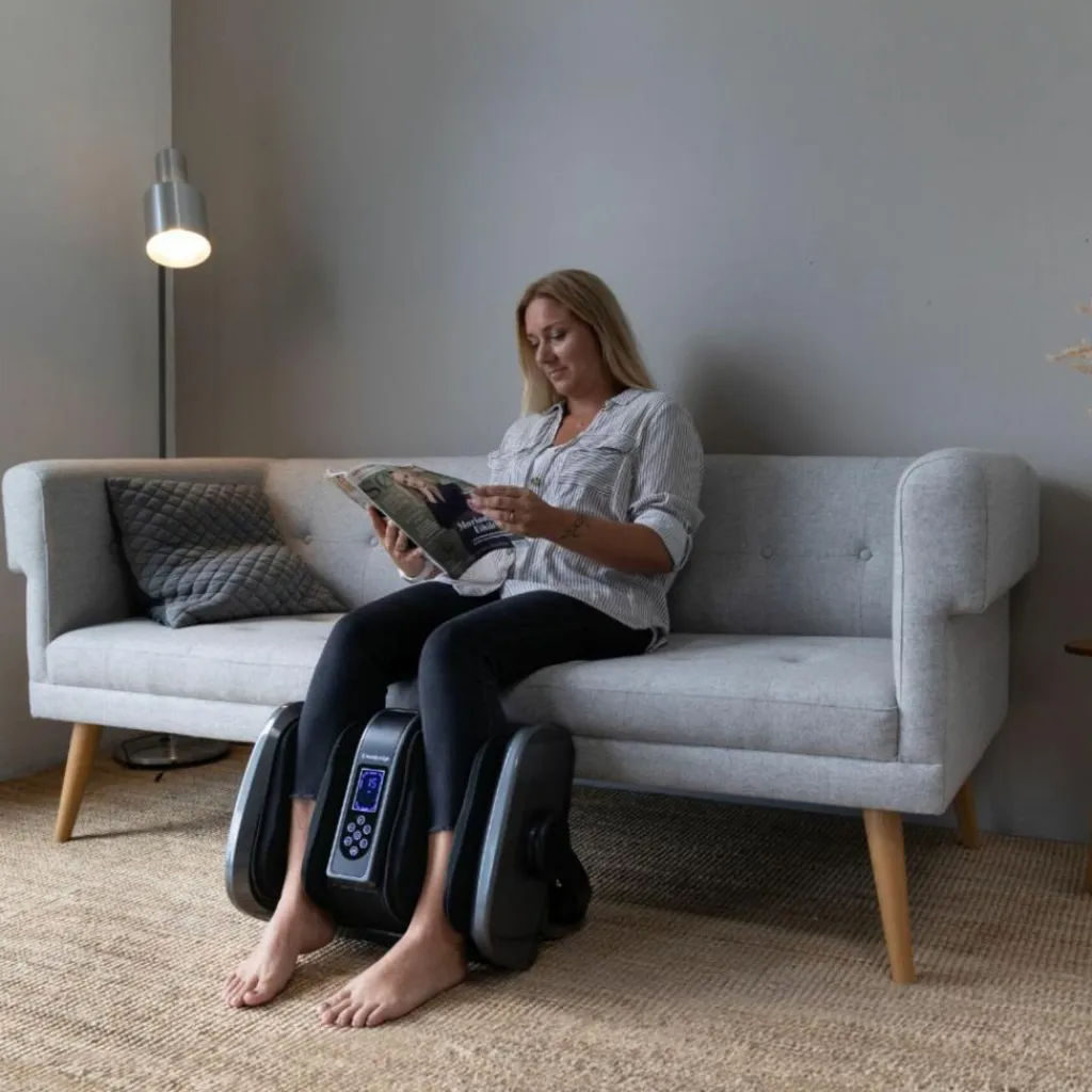 NordicHigh Fodmassage Maskine Fodmassager Pro+< Massage & Velvære