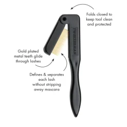 Tweezerman Folding Ilashcomb< Øjenvippebørster