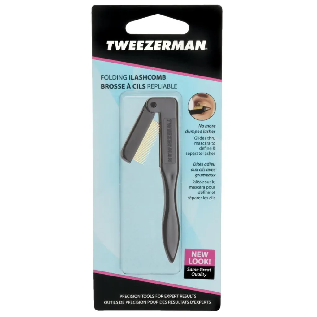 Tweezerman Folding Ilashcomb< Øjenvippebørster