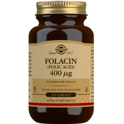 Solgar Kosttilskud Til Gravide|Folsyre>Folsyre 400 mcg (Folacin)