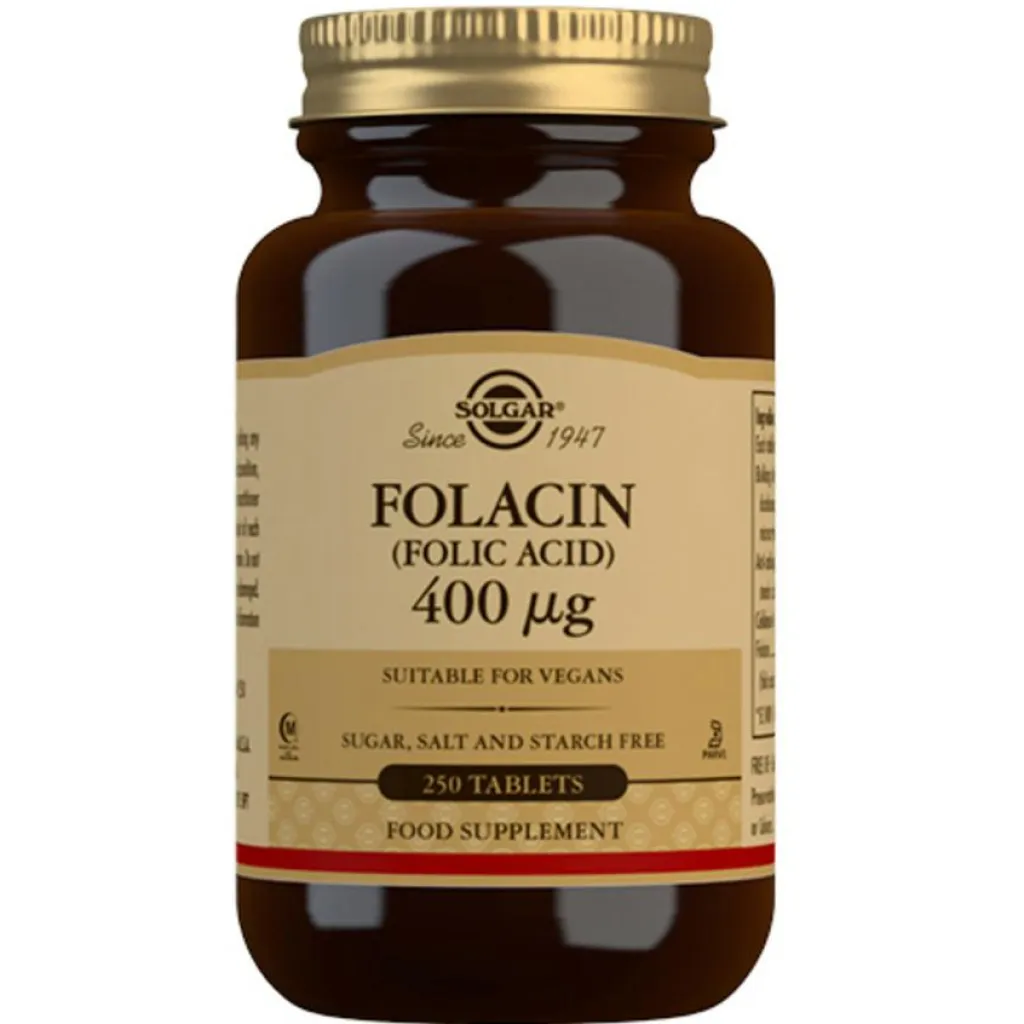 Solgar Kosttilskud Til Gravide|Folsyre>Folsyre 400 mcg (Folacin)