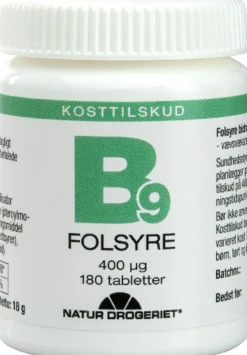 Natur Drogeriet Kosttilskud Til Gravide|Folsyre<Folsyre B9