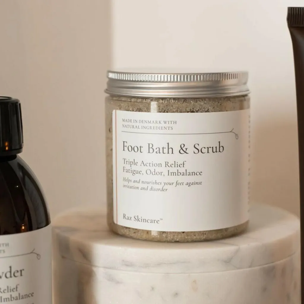 RAZ Skincare Fodpleje>Foot Bath & Scrub