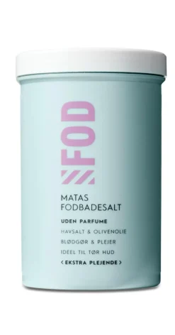 Matas Striber Foot Bath Salt Extra Nurishing Fragrance Free< Fodpleje