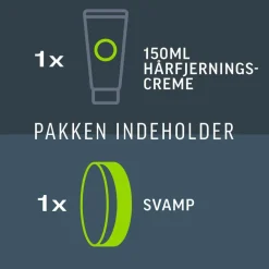 Veet Hårfjerning|Hårfjerningscreme<For Men in Shower