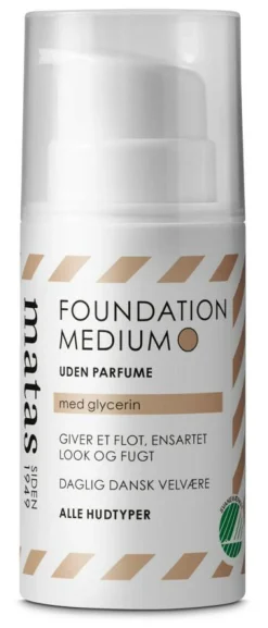 Matas Striber Foundation<Foundation til Alle Hudtyper Uden Parfume