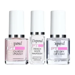 Depend Fransk Manicure Kit< Sampak