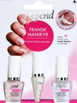 Depend Fransk Manicure Kit< Sampak