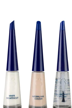Herôme Fransk Manicure Sæt Salmon< Neglelak