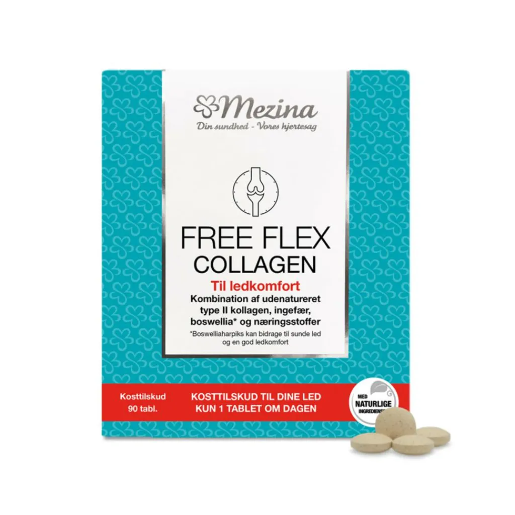 Mezina Knogler, Led & Muskler>Free Flex Collagen
