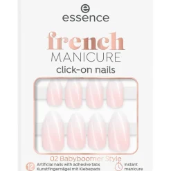 Essence Kunstige Negle Og Tilbehør>French Manicure Click-On Nails