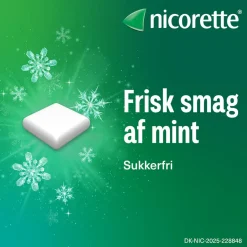 Nicorette® Nikotintyggegummi|Rygestop<Freshmint 4 mg medicinsk tyggegummi