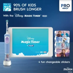 Oral-B Frozen Eltandbørste<Børn Tandpleje Til Børn|Mund & Tandpleje