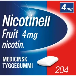Nicotinell Fruit Tyggegummi 4 mg< Nikotintyggegummi|Rygestop